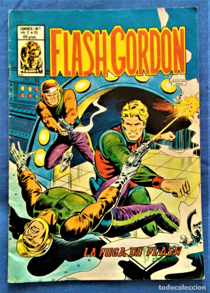 C&oacute;mics: FLASH GORDON - VOL 2 N&ordm; 35 - LA FUGA DE FLASH - COMICS ART - Foto 1
