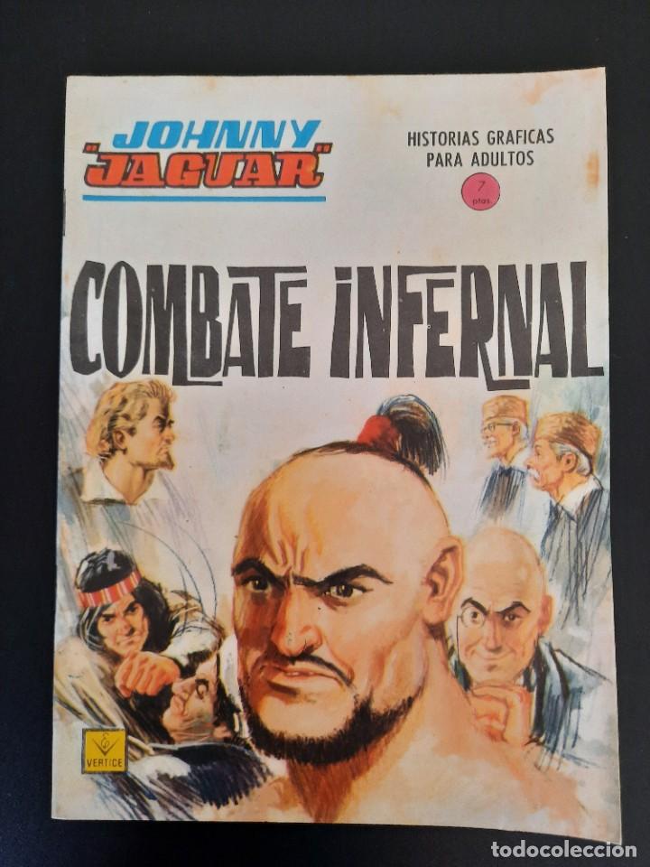 C&oacute;mics: JOHNNY JAGUAR (1967, VERTICE) 9 &middot; 1967 &middot; COMBATE INFERNAL - Foto 1