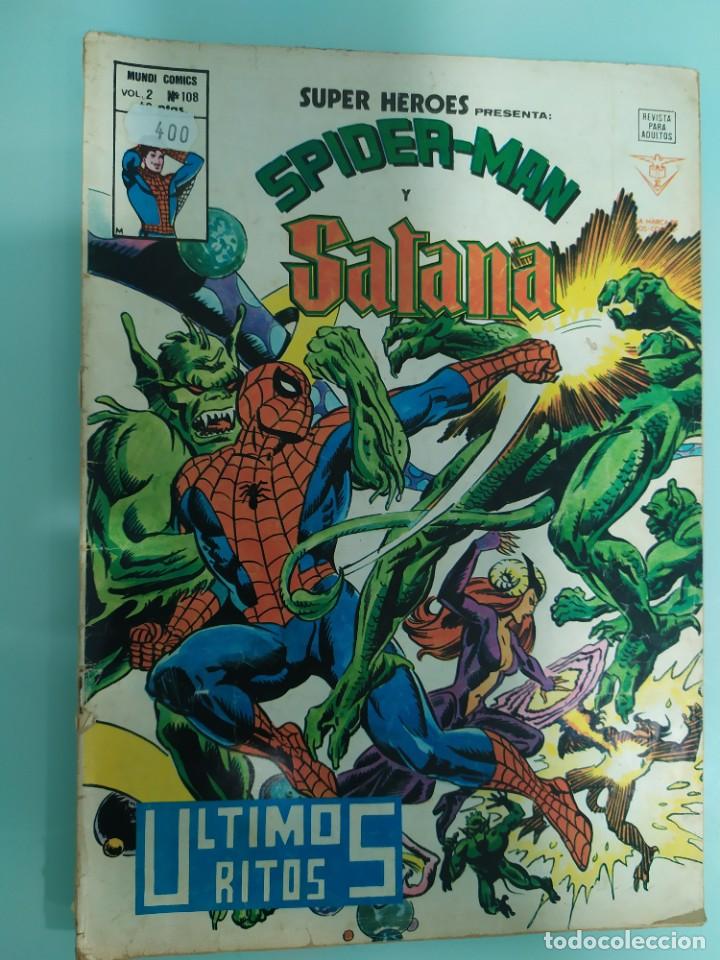 C&oacute;mics: Spiderman satana vol 2 n&deg; 108 vertice - Foto 1