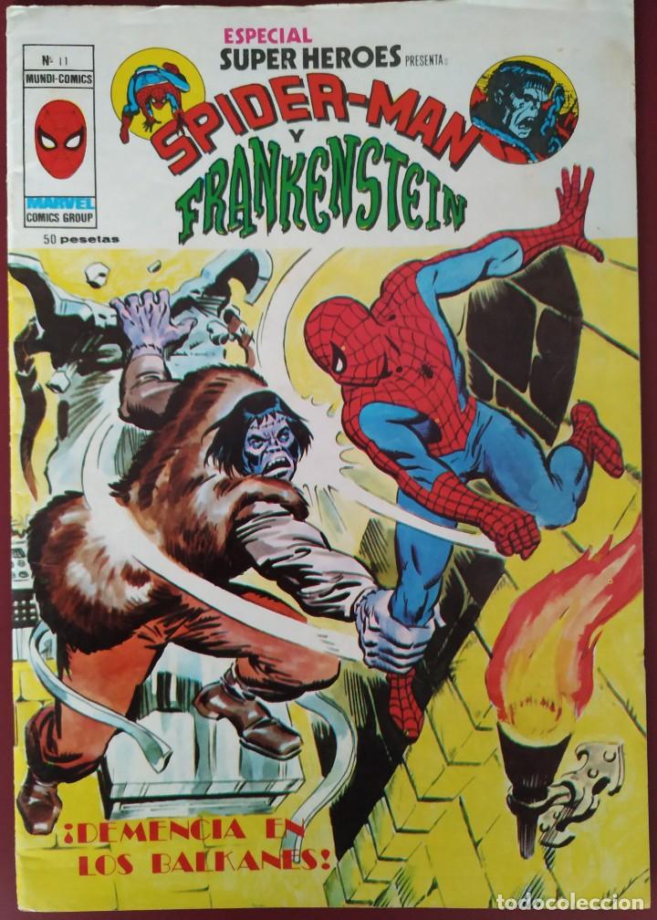 C&oacute;mics: V&Eacute;RTICE MUNDI COMICS Spider Man Y Frankenstein 11 - Foto 1