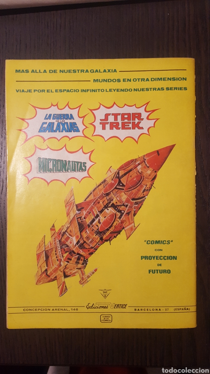 Cómics: Comic - Capitan América núm. 10 (Linea Mundicomics) (Jack Kirby) - Último número - Vertice /Surco - Foto 2 - 223585012