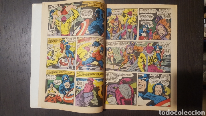Cómics: Comic - Capitan América núm. 10 (Linea Mundicomics) (Jack Kirby) - Último número - Vertice /Surco - Foto 5 - 223585012