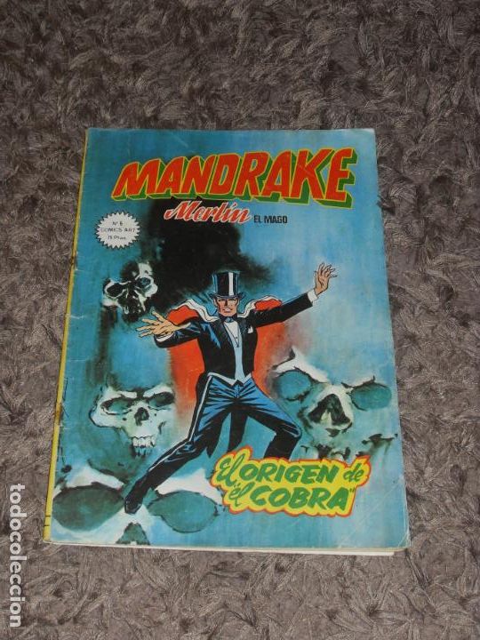 C&oacute;mics: MANDRAKE MERLIN EL MAGO N&ordm; 5. EL ORIGEN DE EL COBRA. VERTICE. - Foto 1