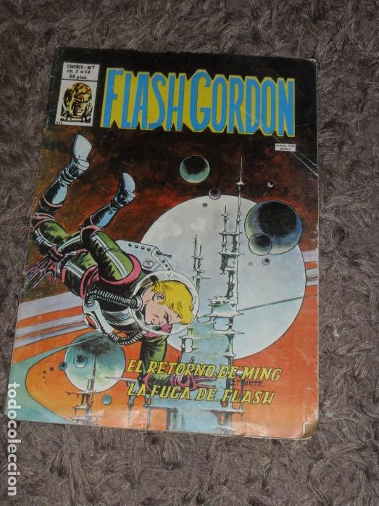C&oacute;mics: FLASH GORDON VOL. 2. N&ordm;. 34. COMICS ART. VERTICE. 1981 - Foto 1