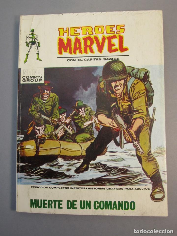 C&oacute;mics: HEROES MARVEL (1972, VERTICE) 12 &middot; 1972 &middot; MUERTE DE UN COMANDO - Foto 1