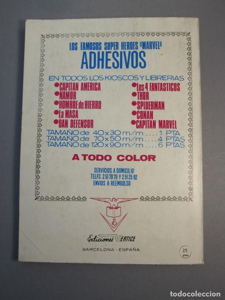 C&oacute;mics: HEROES MARVEL (1972, VERTICE) 12 &middot; 1972 &middot; MUERTE DE UN COMANDO - Foto 2
