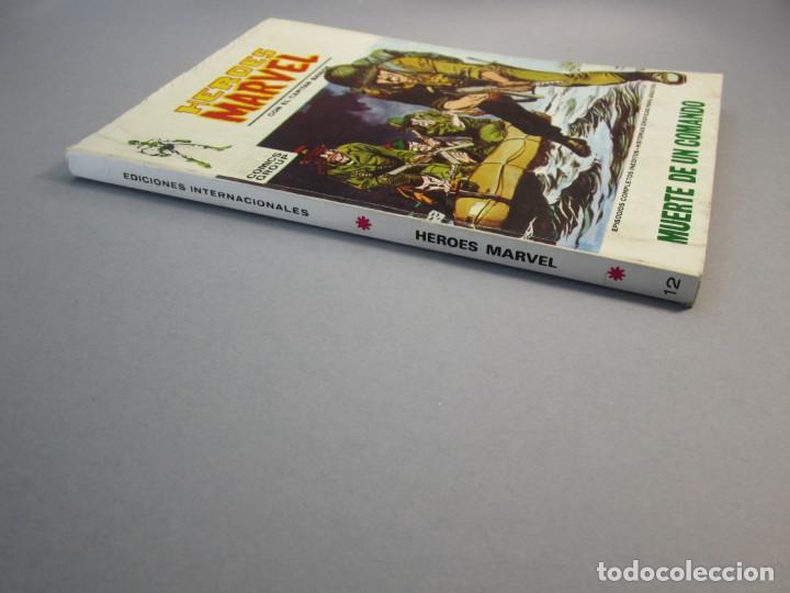 C&oacute;mics: HEROES MARVEL (1972, VERTICE) 12 &middot; 1972 &middot; MUERTE DE UN COMANDO - Foto 3