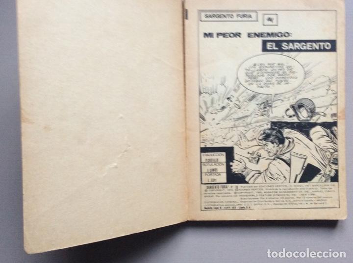 C&oacute;mics: SARGENTO FURIA Volumen 1 n&uacute;mero 10 - Foto 2