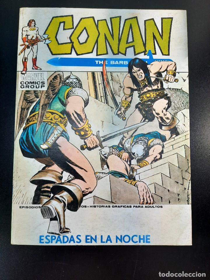 C&oacute;mics: CONAN (1972, VERTICE) 12 &middot; XI-1973 &middot; ESPADAS EN LA NOCHE - Foto 1