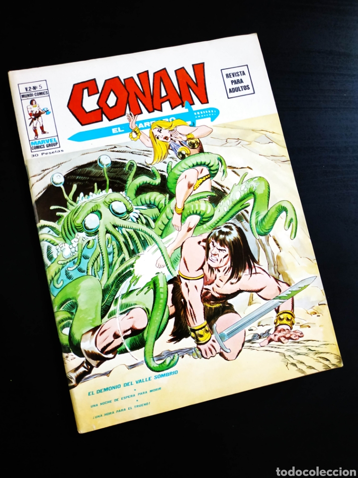 C&oacute;mics: EXCELENTE ESTADO CONAN 5 VOL II VERTICE - Foto 1