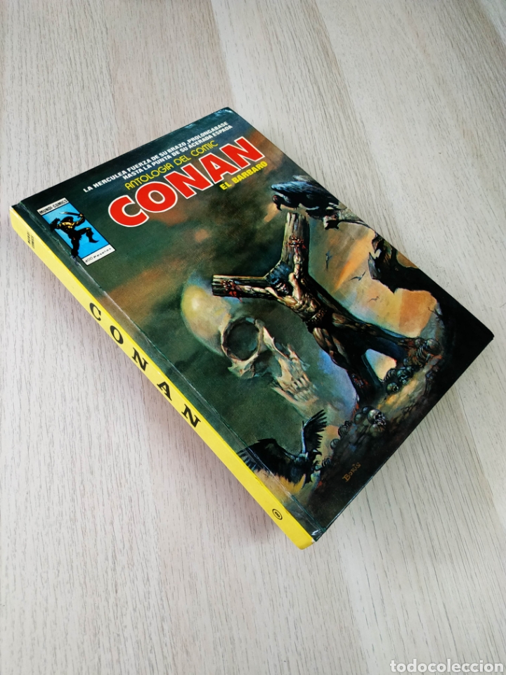 C&oacute;mics: BASTANTE NUEVO CONAN 8 ANTOLOG&Iacute;A DEL COMIC VERTICE - Foto 1