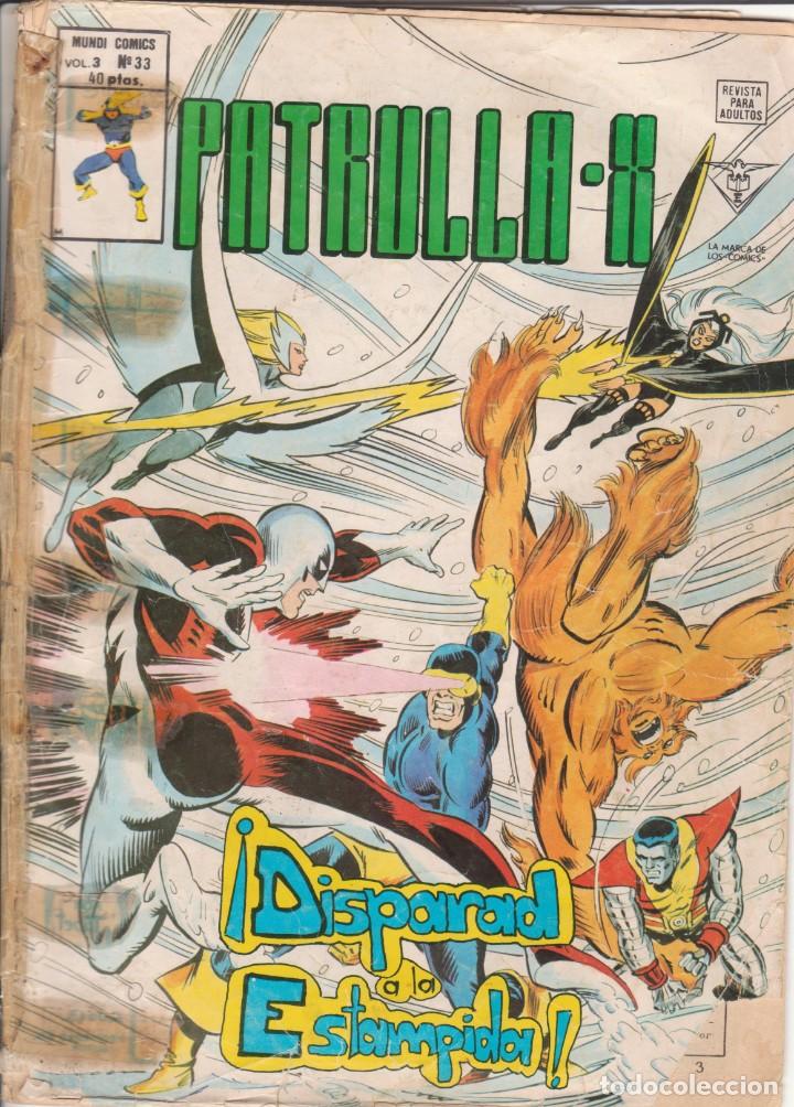 C&oacute;mics: C&Oacute;MIC MARVEL &rdquo; PATRULLA - X &acute; N&ordm; 33 ED. V&Eacute;RTICE V. 3 - Foto 1