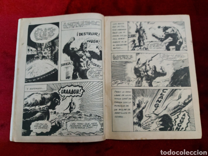 C&oacute;mics: MYTEK COMIC VERTICE GRAPA EL GUERRERO INVULNERABLE NUMERO 17 MYTEK EL PODEROSO 1965 - Foto 6