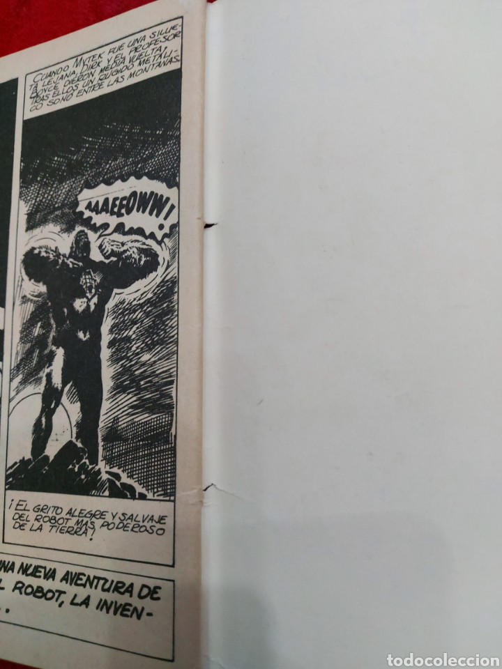 C&oacute;mics: MYTEK COMIC VERTICE GRAPA EL GUERRERO INVULNERABLE NUMERO 17 MYTEK EL PODEROSO 1965 - Foto 9