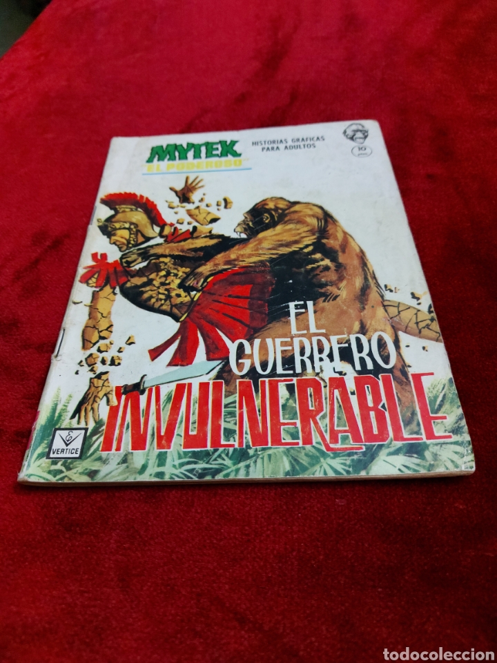 C&oacute;mics: MYTEK COMIC VERTICE GRAPA EL GUERRERO INVULNERABLE NUMERO 17 MYTEK EL PODEROSO 1965 - Foto 17
