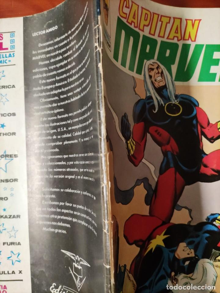 C&oacute;mics: DE VERTICE. CAPITAN MARVEL VOL 2, N&Uacute;MEROS 1 Y2. COMPLETA - Foto 3