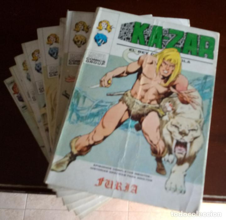 C&oacute;mics: KAZAR - VOLUMEN.1 - COMPLETA 8 COMICS - VERTICE - Foto 1