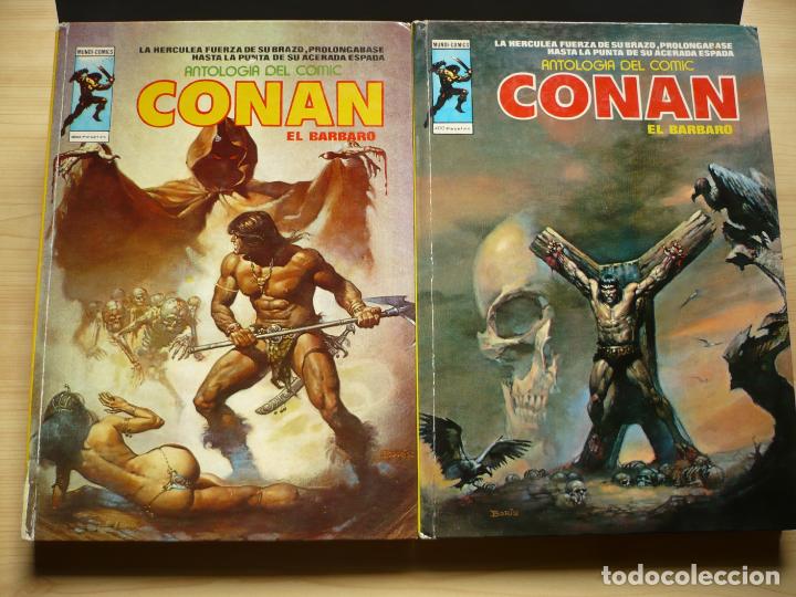 C&oacute;mics: Antolog&iacute;a Conan el B&aacute;rbaro. Ediciones V&eacute;rtice, 2 tomos. - Foto 1