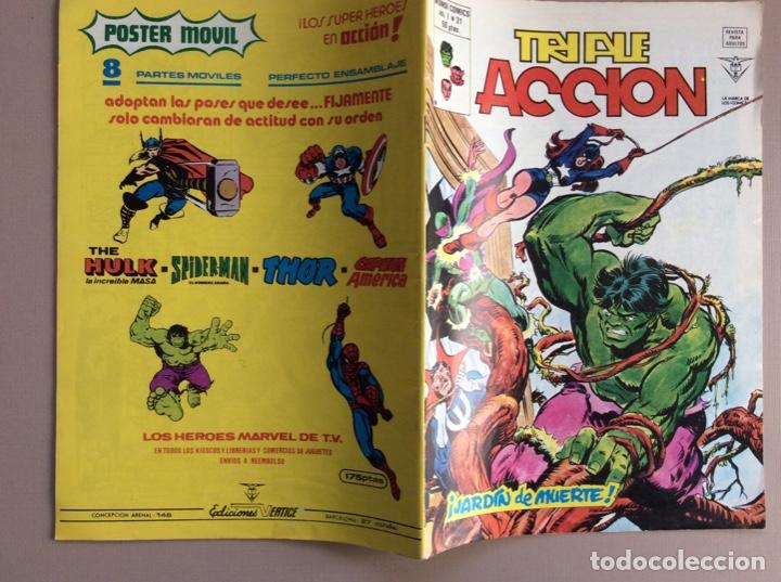 C&oacute;mics: TRIPLE ACCI&Oacute;N Volumen 1 Completa - Foto 24