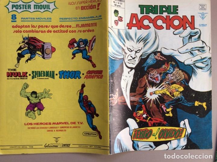 C&oacute;mics: TRIPLE ACCI&Oacute;N Volumen 1 Completa - Foto 25