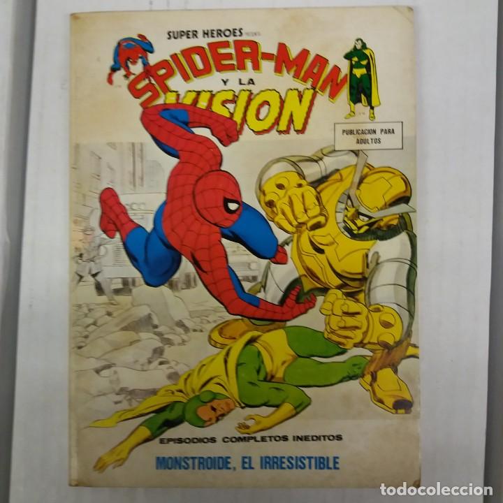 C&oacute;mics: Superheroes presenta Spiderman y la Visi&oacute;n n&ordm; 10 V&eacute;rtice V.1 - Foto 1