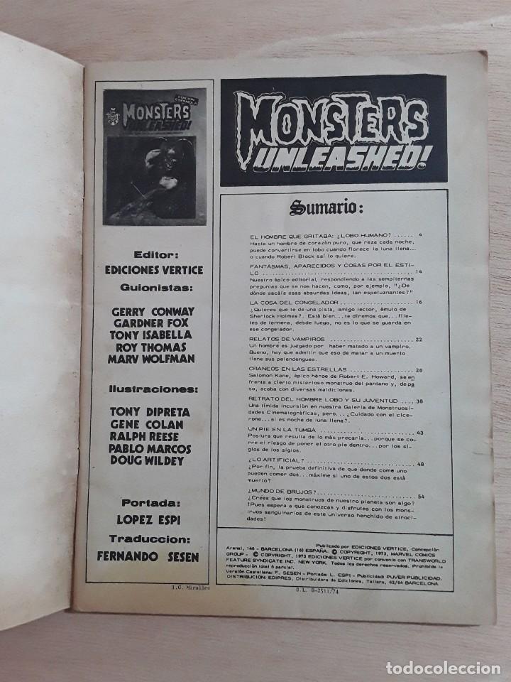 C&oacute;mics: Escalofrios n&deg; 3 y 4 ediciones vertice 1973 - Foto 3
