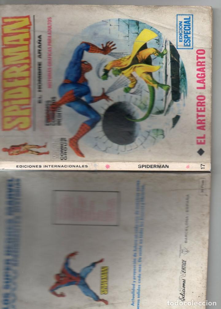 C&oacute;mics: COMIC VERTICE 1971 SPIDERMAN VOL1 N&ordm; 17 (NORMAL ESTADO) - Foto 3