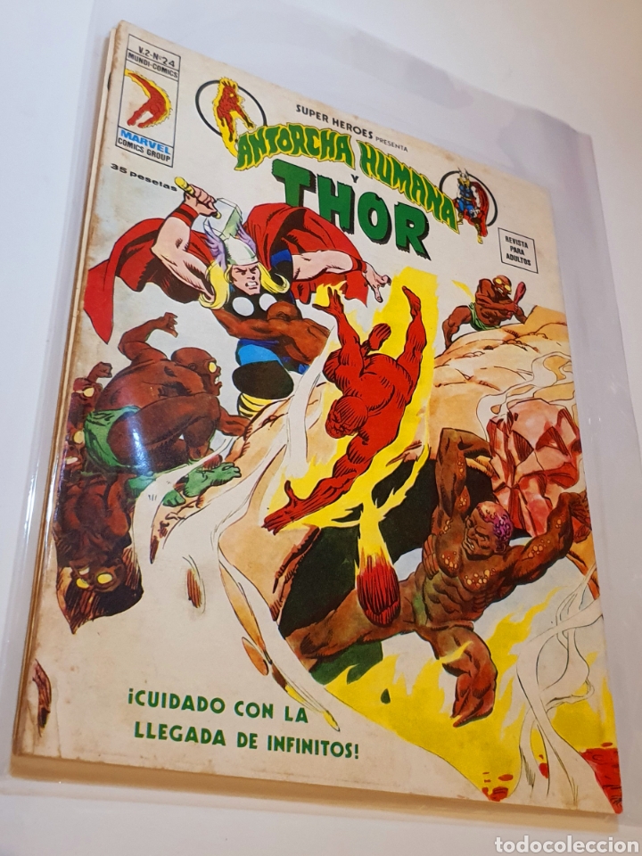 C&oacute;mics: ANTORCHA HUMANA Y THOR N&deg;24 - Foto 1