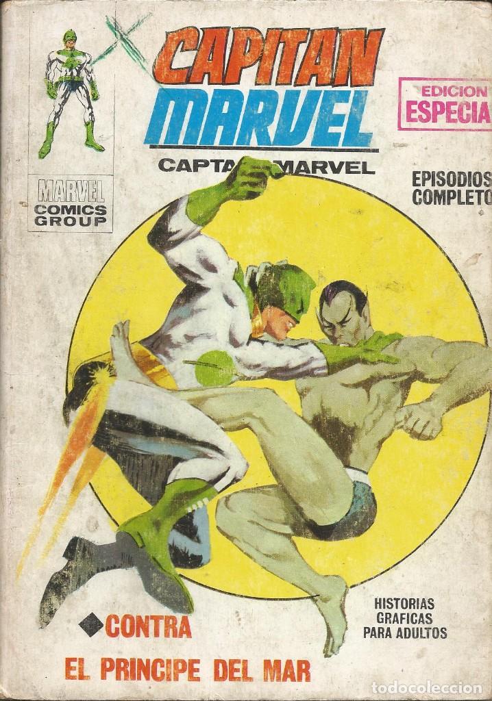C&oacute;mics: Capit&aacute;n Marvel. V&eacute;rtice V1 A&ntilde;os 70 COMPLETO. Ver estado - Foto 5