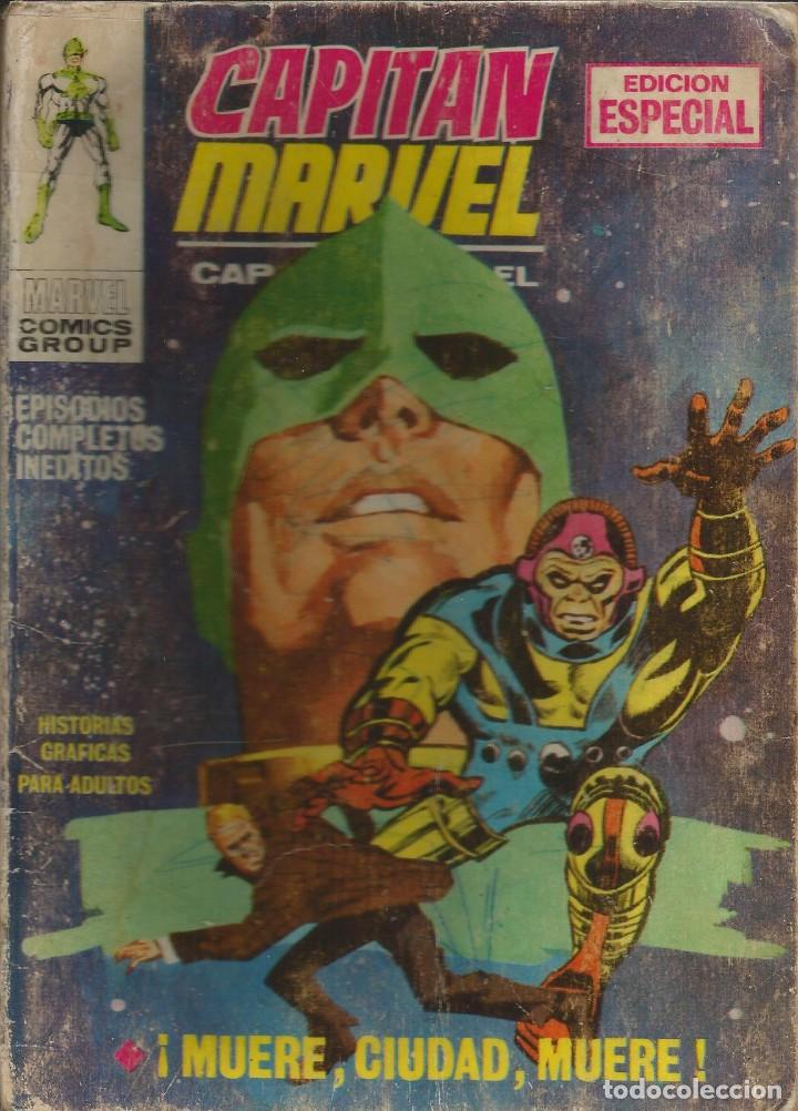 C&oacute;mics: Capit&aacute;n Marvel. V&eacute;rtice V1 A&ntilde;os 70 COMPLETO. Ver estado - Foto 6