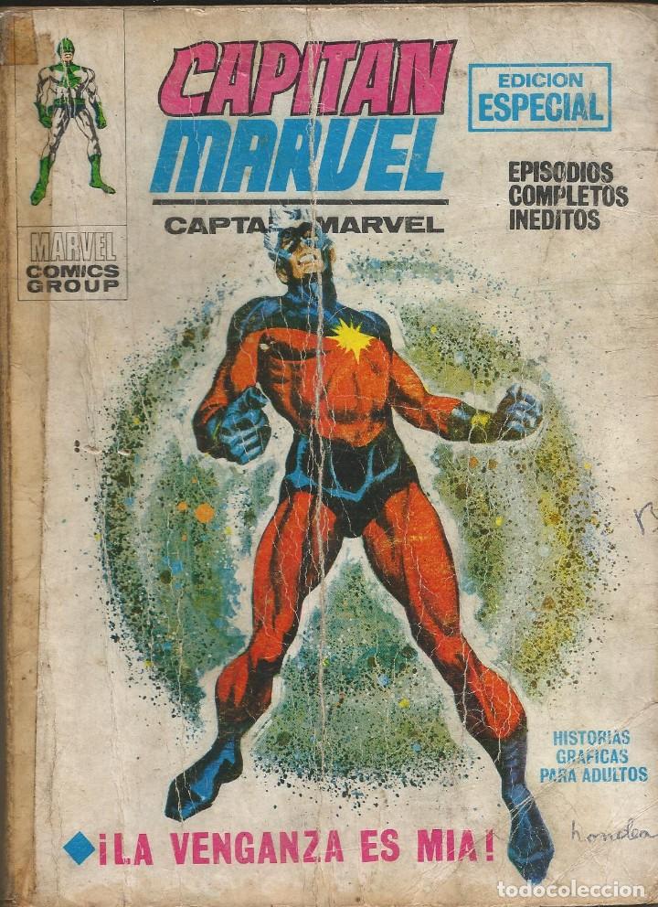 C&oacute;mics: Capit&aacute;n Marvel. V&eacute;rtice V1 A&ntilde;os 70 COMPLETO. Ver estado - Foto 7