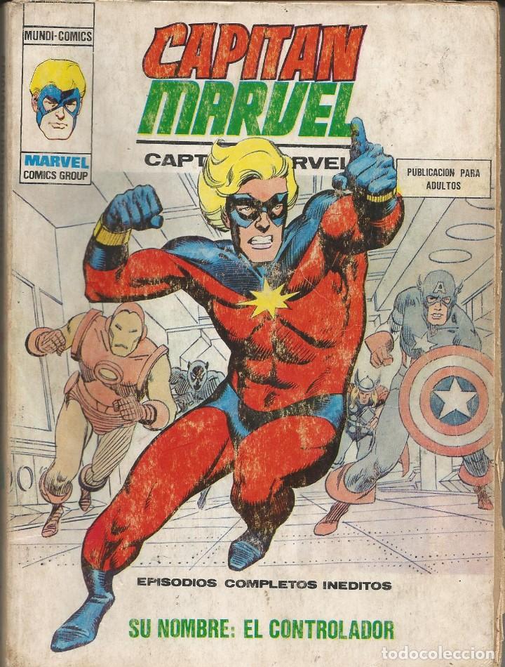 C&oacute;mics: Capit&aacute;n Marvel. V&eacute;rtice V1 A&ntilde;os 70 COMPLETO. Ver estado - Foto 11