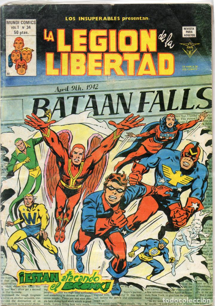 C&oacute;mics: VERTICE - LOS INSUPERABLES - VOLUMEN.1 - COMPLETA 36 COMICS - Foto 8