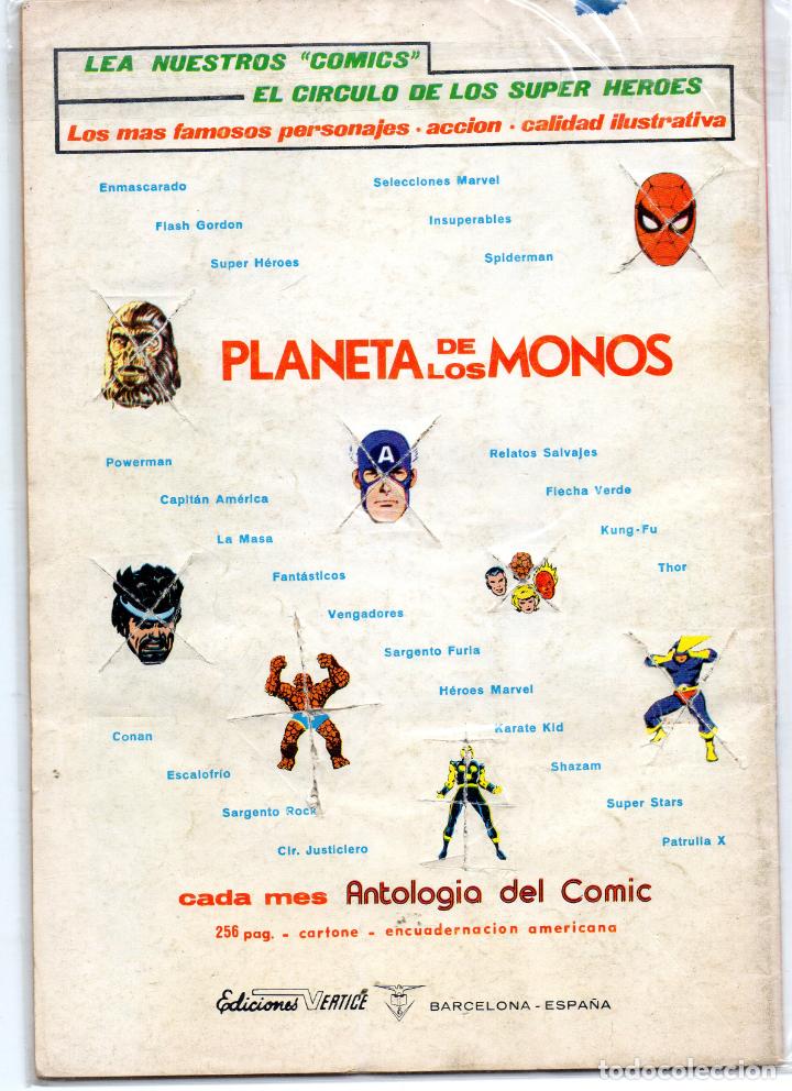 C&oacute;mics: VERTICE - LOS INSUPERABLES - VOLUMEN.1 - COMPLETA 36 COMICS - Foto 19
