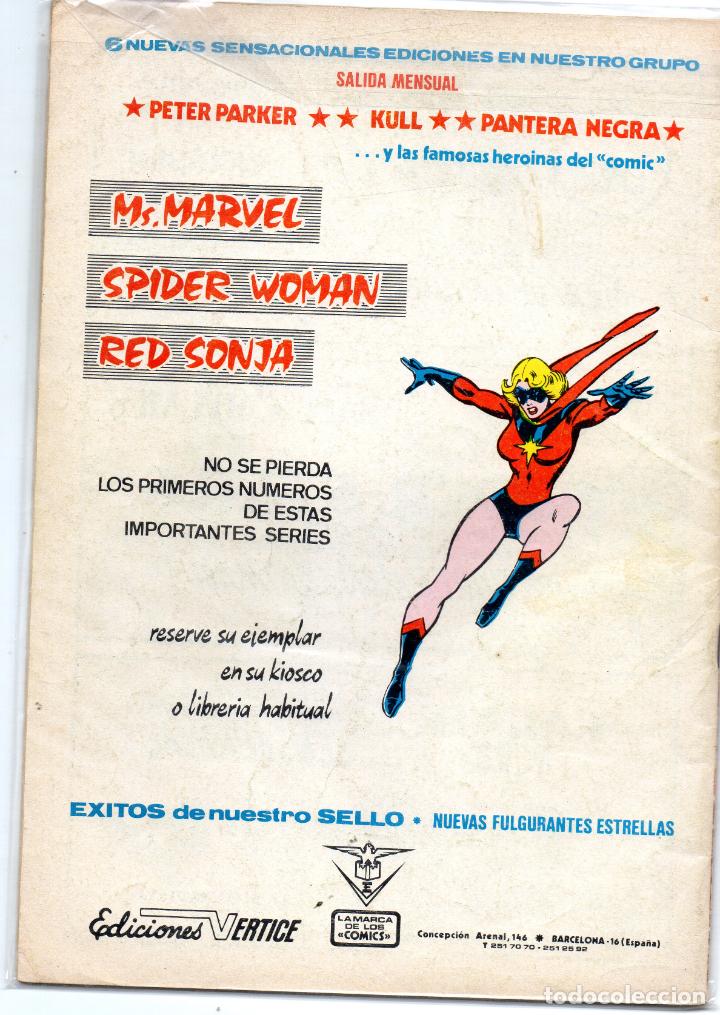 C&oacute;mics: VERTICE - LOS INSUPERABLES - VOLUMEN.1 - COMPLETA 36 COMICS - Foto 39