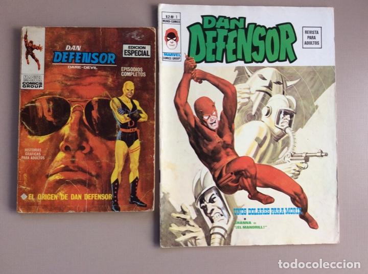 C&oacute;mics: DAN DEFENSOR Volumen 1 y 2 Completa +extra de Navidad y Edicion Especial 1977 - Foto 1