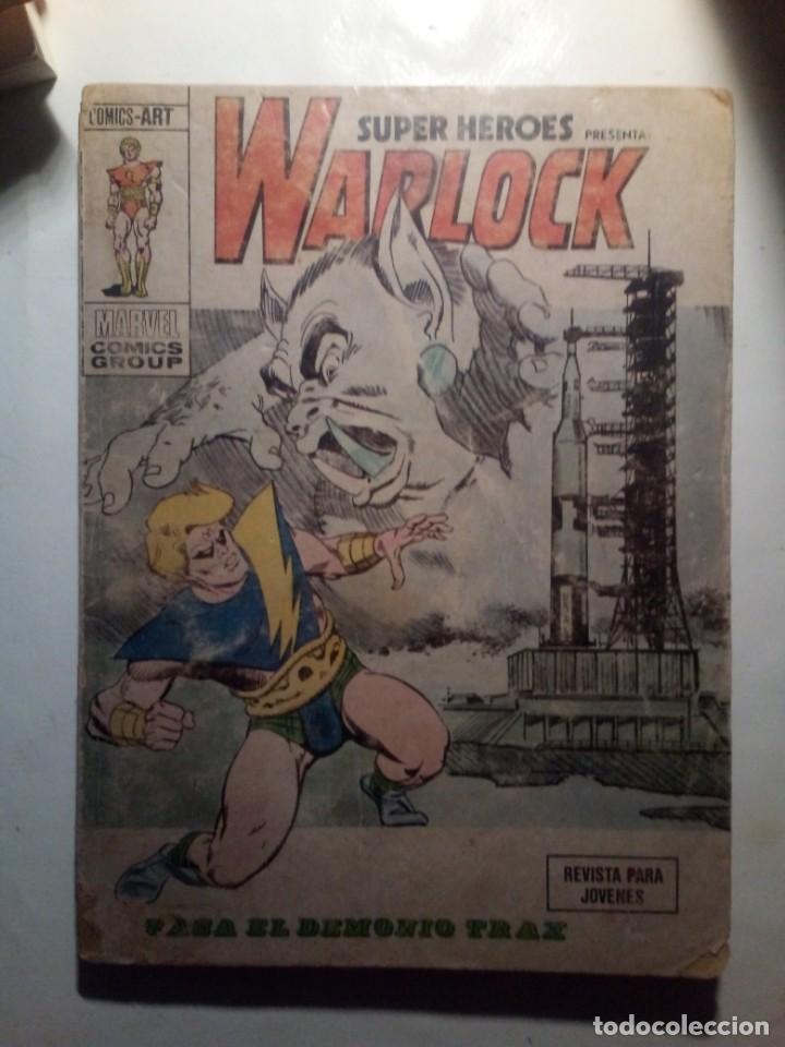 C&oacute;mics: SUPER H&Eacute;ROES (VERTICE VOL1). NUMERO 5: WARLOCK. - Foto 1