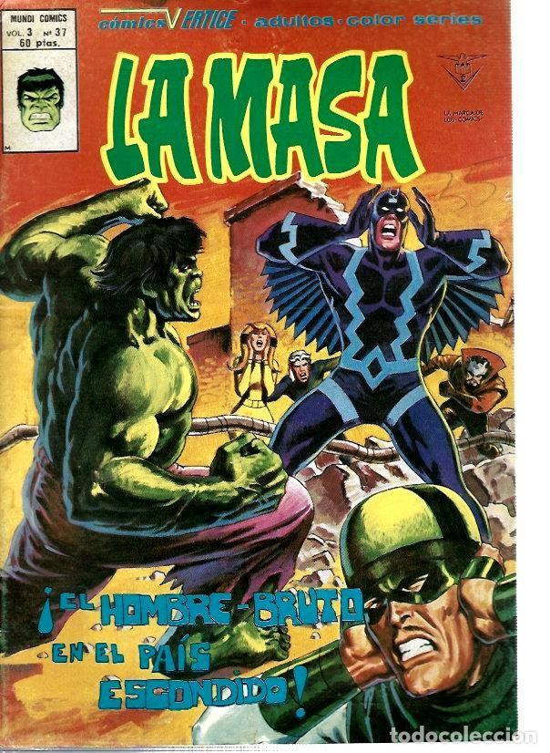 C&oacute;mics: la masa n&ordm; 37 vertice volumen 3 - Foto 1