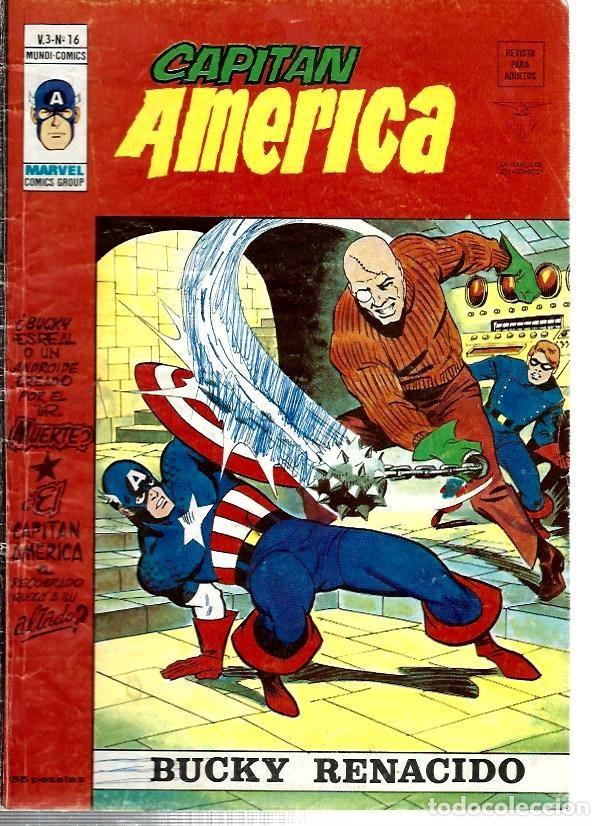 C&oacute;mics: capit&aacute;n am&eacute;rica n&ordm; 16 vertice volumen 3 - Foto 1