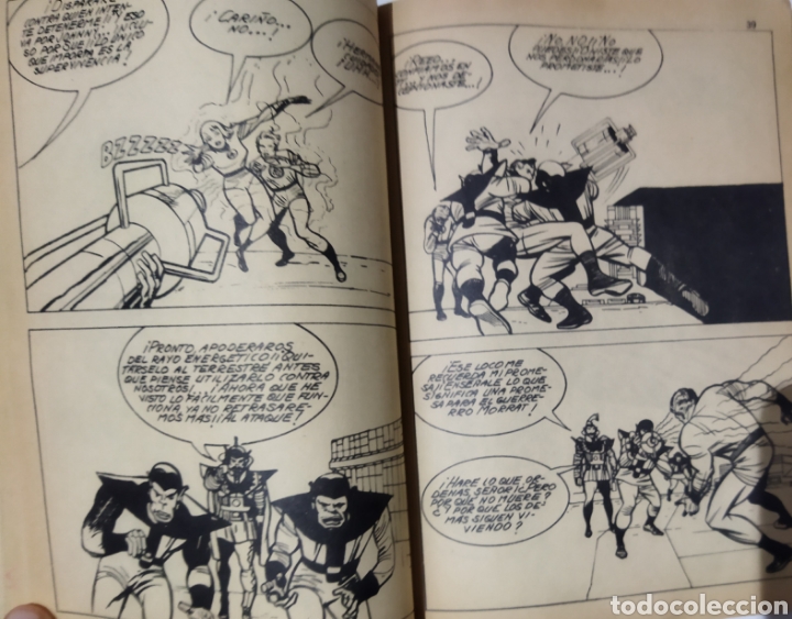 C&oacute;mics: C&oacute;mic los 4 Fantasticos.Ataaque Estelar .Marvel Comics Group. - Foto 5