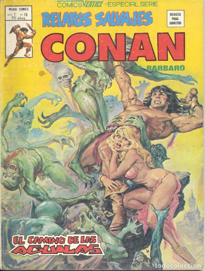 C&oacute;mics: conan n&ordm;78. Bertice, 1978. Buscema y zu&ntilde;iga - Foto 1