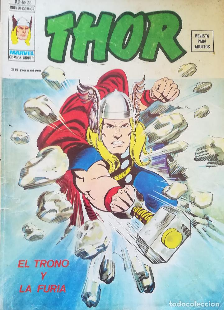 THOR MUNDI COMICS V 2 N 28 (Tebeos y Comics - Vértice - Thor)