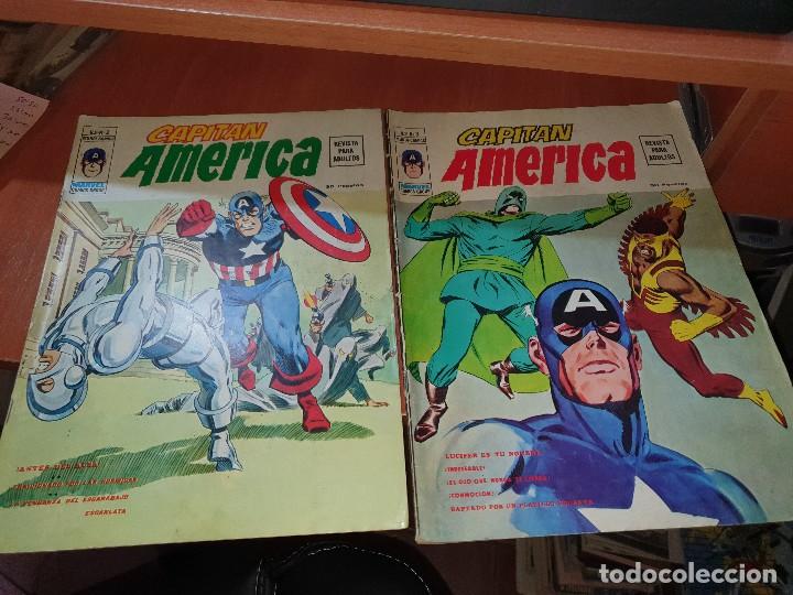 C&oacute;mics: El capitan america, v.2 n&deg; 2 y 3, de vertice - Foto 1