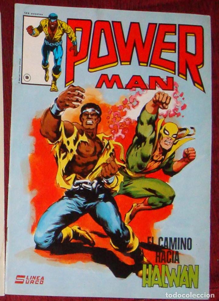 C&oacute;mics: COMIC POWER MAN 2 COMICS N&ordm; 9-N&ordm; 10 LINEA SURCO V&Eacute;RTICE 1983 NUEVO - Foto 1