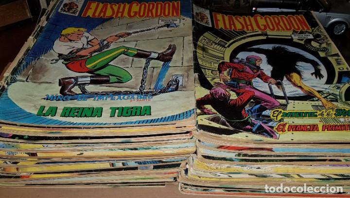C&oacute;mics: Lote de 68 Comics Flash Gordon. V&eacute;rtice. S&oacute;lo 4 repetidos - Foto 1