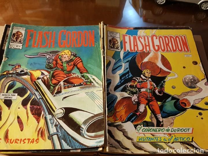 C&oacute;mics: Lote de 68 Comics Flash Gordon. V&eacute;rtice. S&oacute;lo 4 repetidos - Foto 15