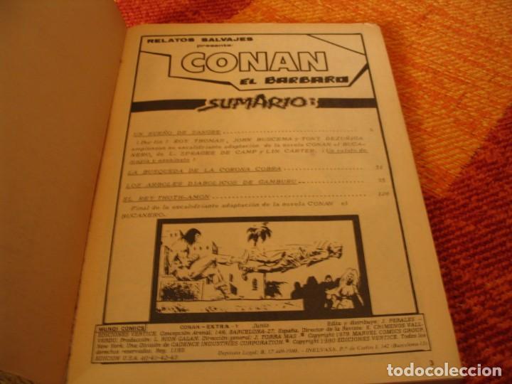 C&oacute;mics: CONAN EL B&Aacute;RBARO EXTRA 1 CONAN EL BUCANERO ROY THOMAS JOHN BUSCEMA - Foto 5