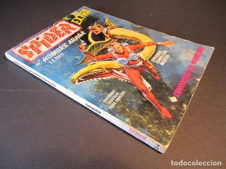 C&oacute;mics: SPIDER (1968, VERTICE) 24 &middot; 1969 &middot; CONVERTIDO EN M&Oacute;NSTRUO - Foto 3