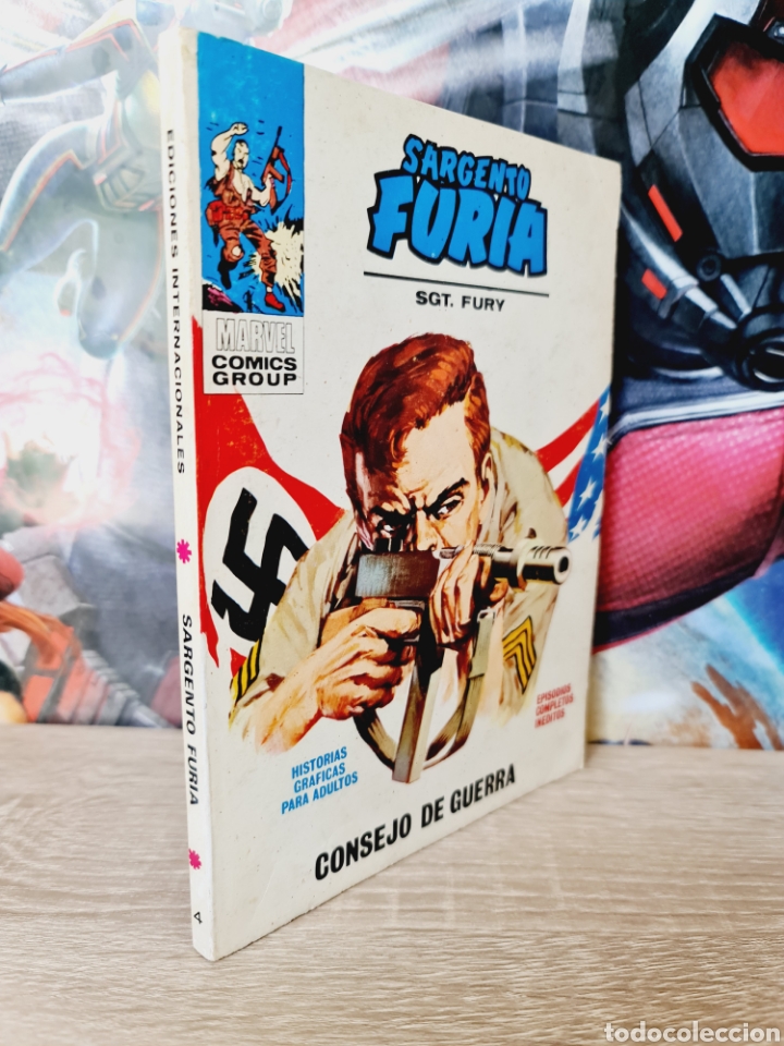 C&oacute;mics: EXCELENTE ESTADO SARGENTO FURIA 4 TACO COMICS VERTICE - Foto 1