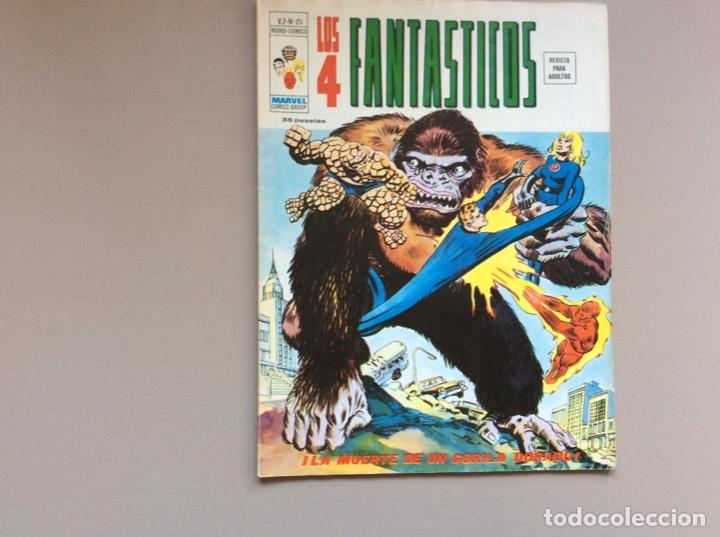 C&oacute;mics: LOS 4 FANT&Aacute;STICOS VOLUMEN 2 N&Uacute;MERO 25 - Foto 1